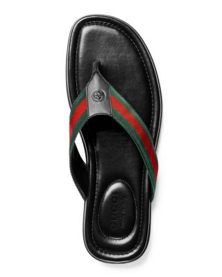 gucci men's titan thong sandals